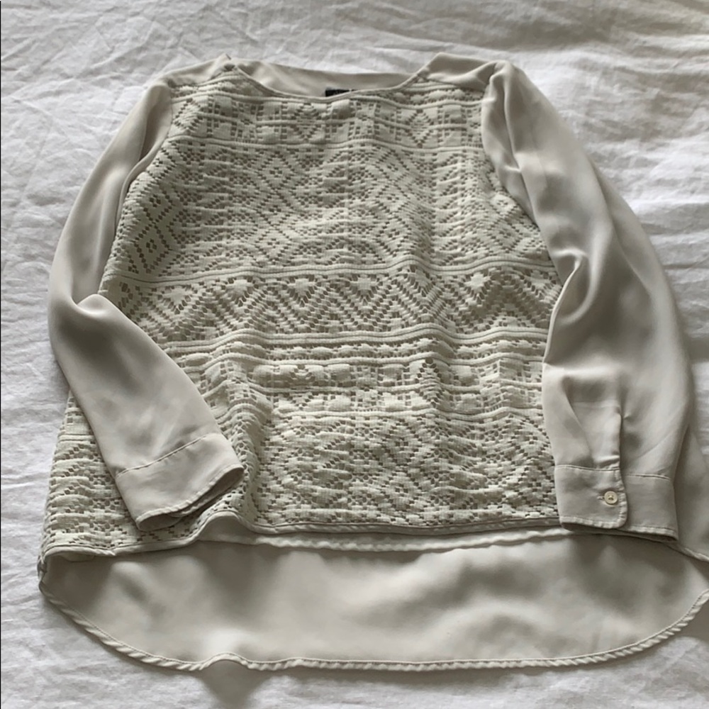 Banana republic blouse - cream S